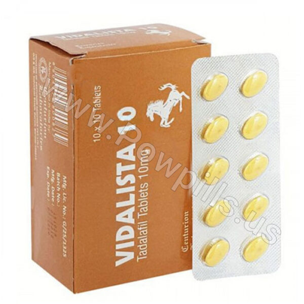 Vidalista 10 Mg (Tadalafil)