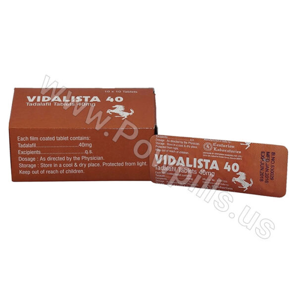 Vidalista 40 Mg (Tadalafil) - Image 2